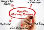 morning routine for healthy lifestyle